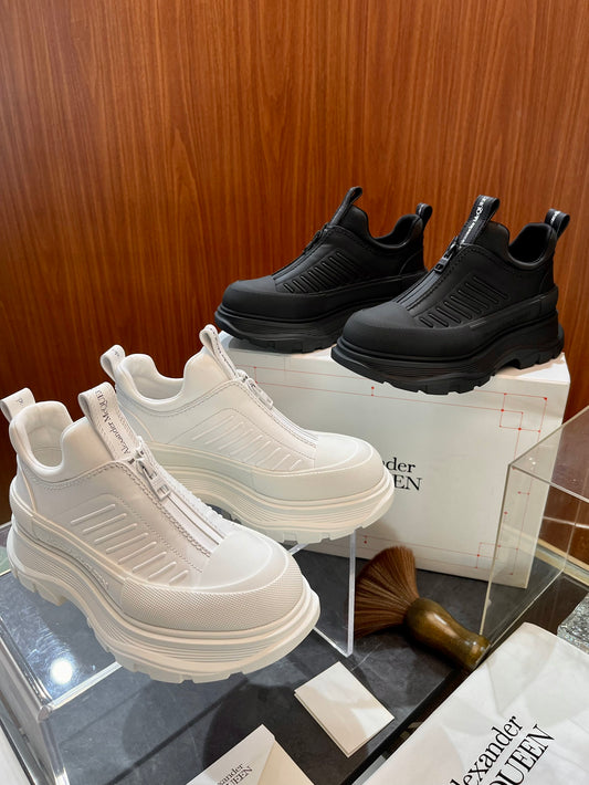 Alexander McQueen Tread Slick Moto Ankle Boots – Upgraded Version