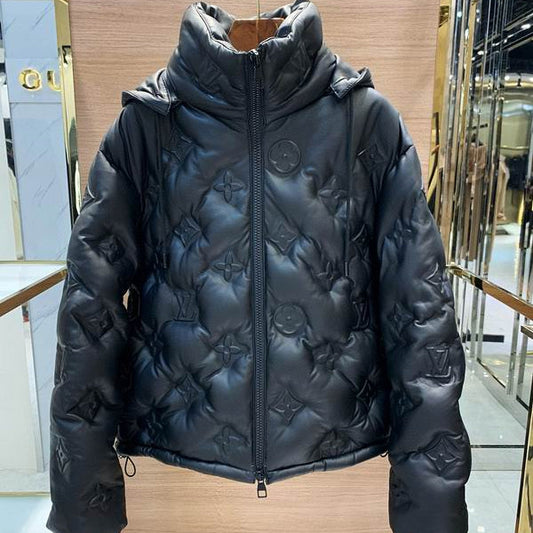 LUXURY BLACK PUFFER JACKET
